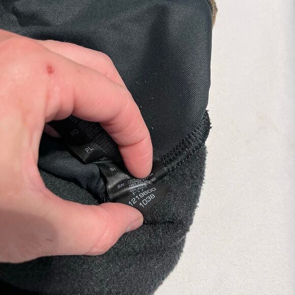 kuhl black alpenwurx fleece lined jacket suede elbow patches men's size XL - Picture 8 of 12